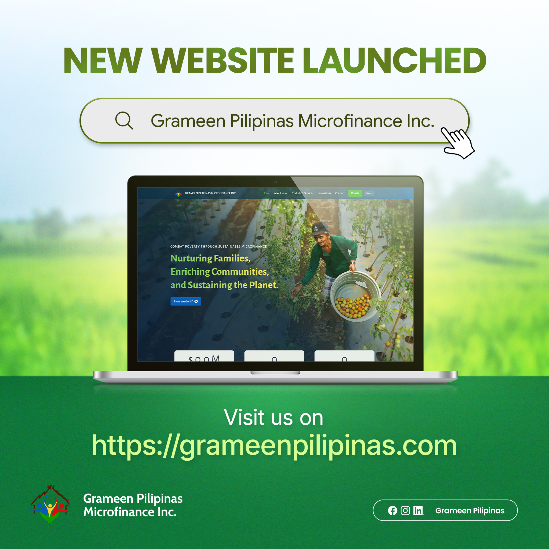 WEBSITE LAUNCH